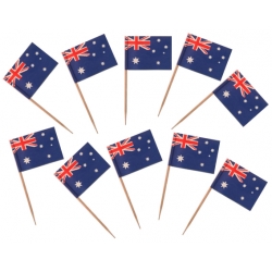 Australia flaga wykałaczki z flagą pikery